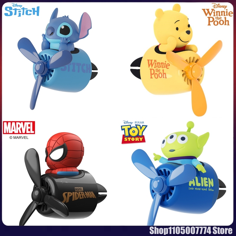 Car Accessories Interior - Stitch Spiderman Alien Characters Car Mounted