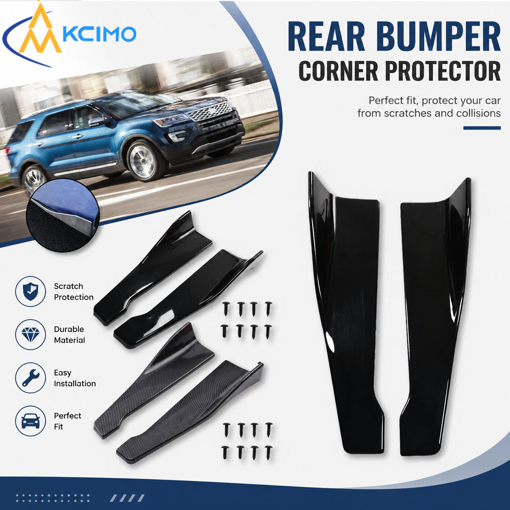 Bumper Guard Protector - KCIMO Rear Bumper Corner Protector Trim