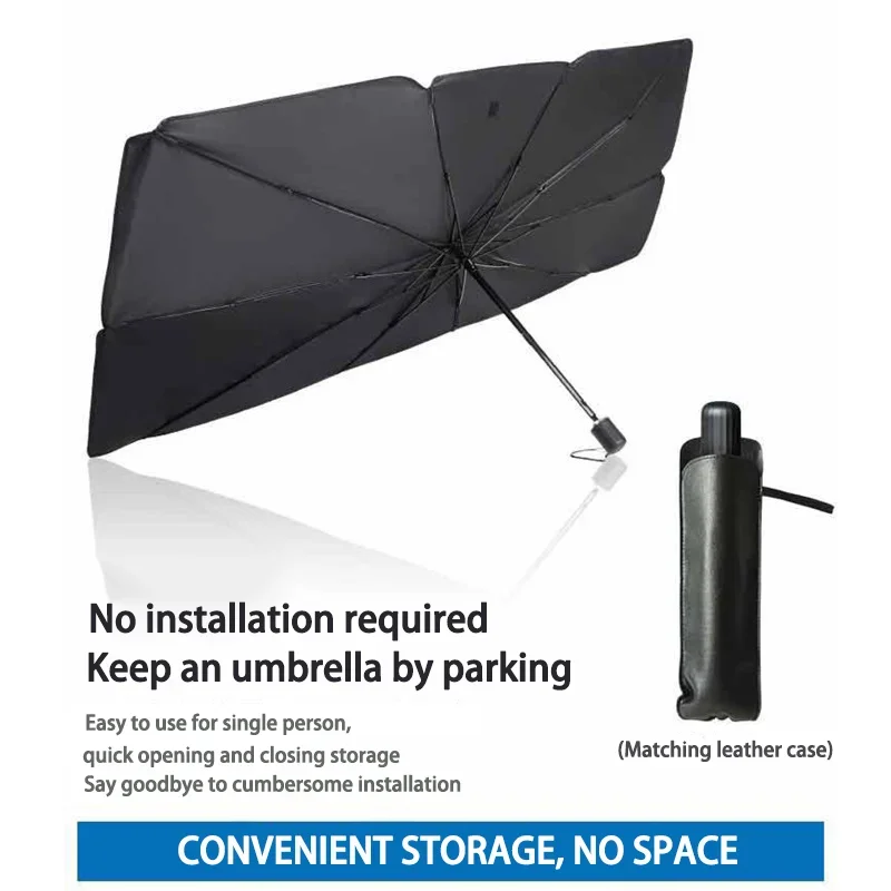 Car Accessories Interior - Car Foldable Front Windshield Sunshades Interior