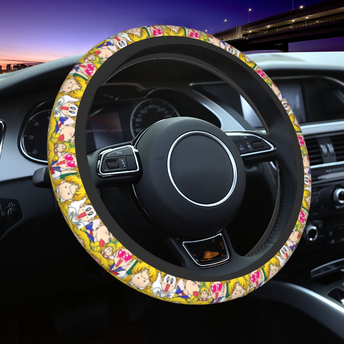 Car Accessories Girl - Usagi Steering Wheel Cover for Girls