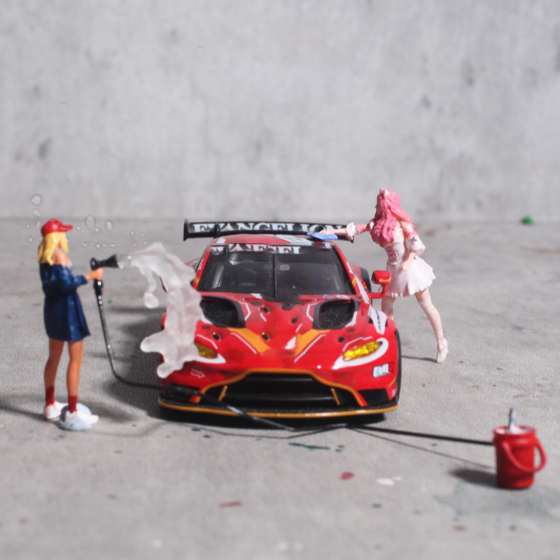 Car Accessories Girl - Mini Car Wash and Repair Girl