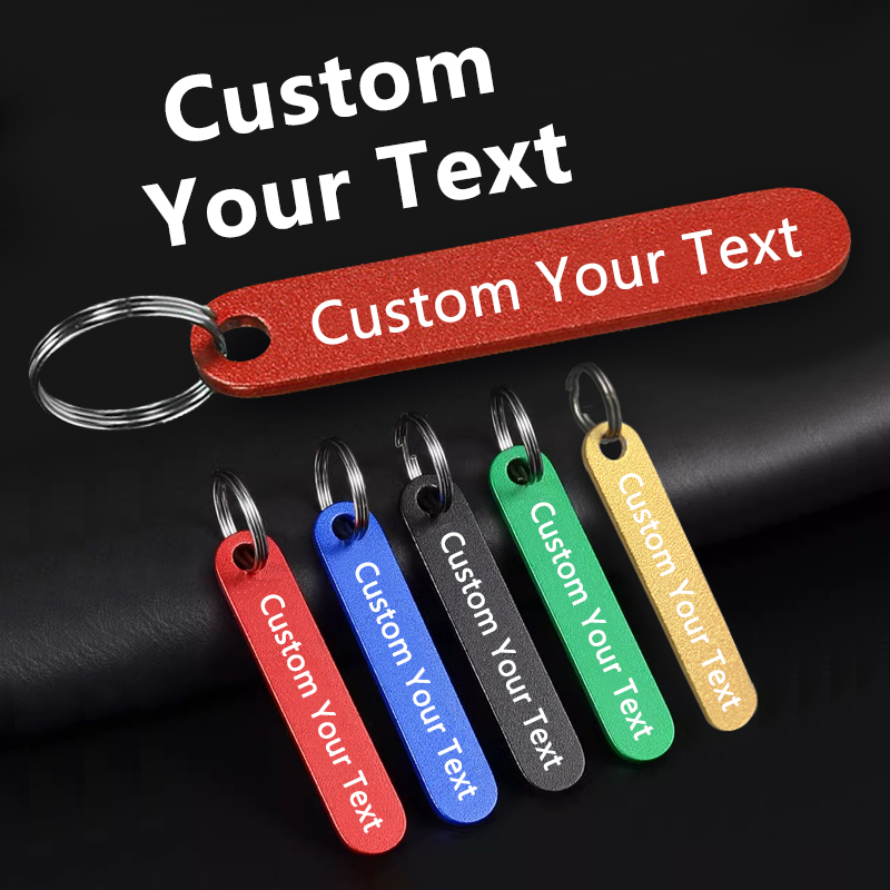 Car Accessories Name - 1PC Personalized Stainless Steel Keychain Custom