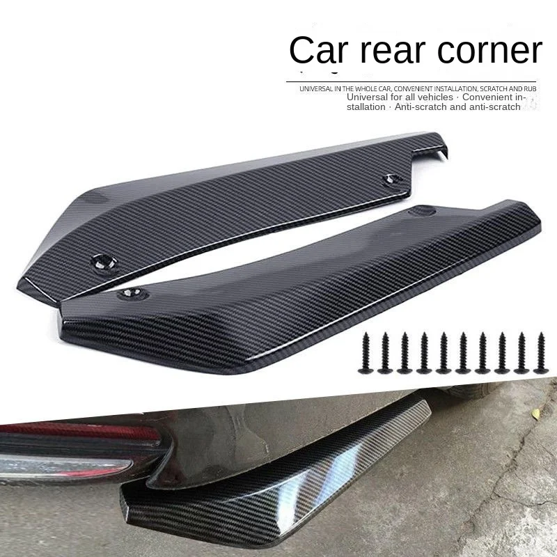 Bumper Guard Protector - Car Front Rear Bumper Strip Lip