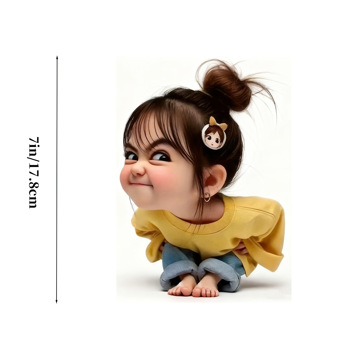 Cute Messy Bun Funny Expressio - đánh giá và giá Car Accessories Bunnings