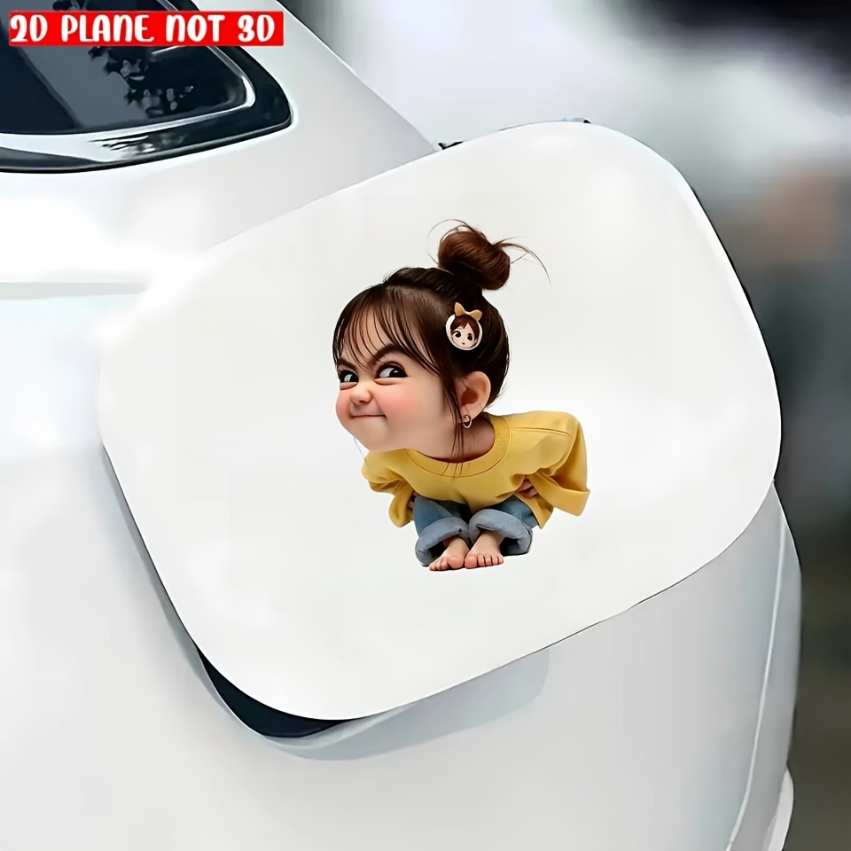 Cute Messy Bun Funny Expressio - đánh giá và giá Car Accessories Bunnings