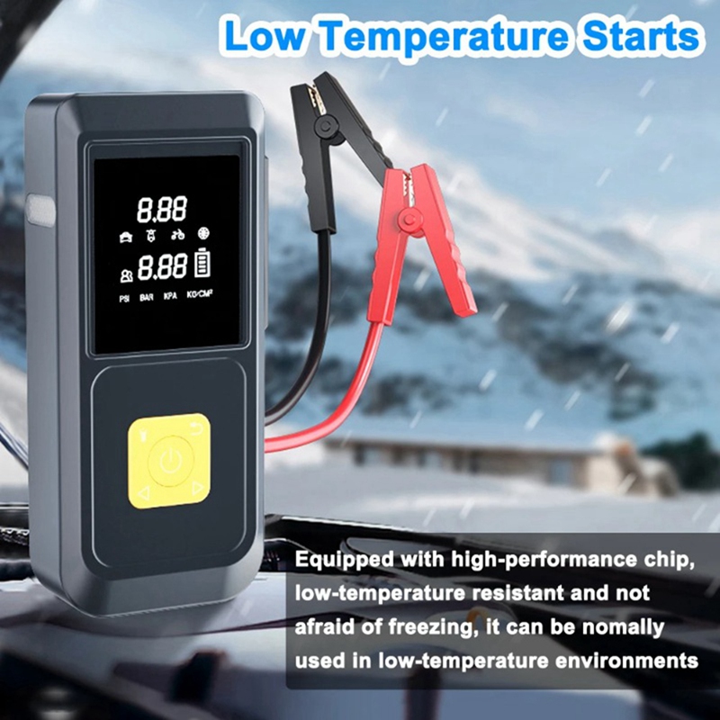Portable Jump Starter With Air - đánh giá và giá Portable Jump Starter