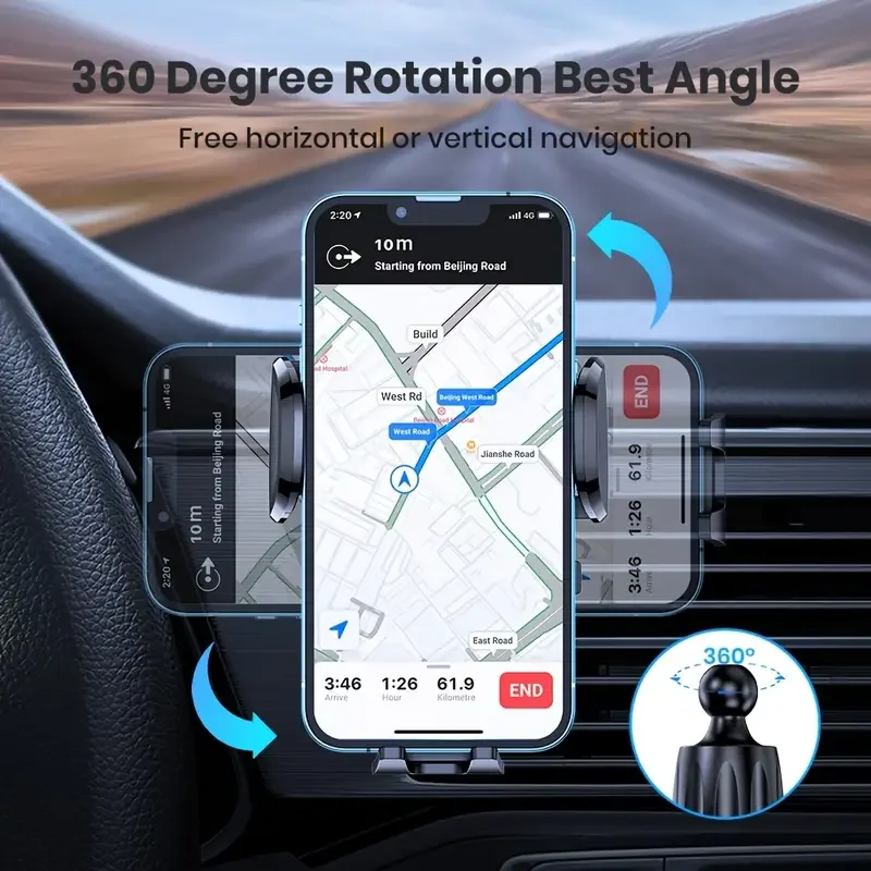 Universal Car Air Vent Phone H - đánh giá và giá Car Accessories Interior
