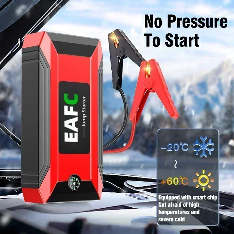EAFC 12V  Car Jump Starter Pow - đánh giá và giá Portable Jump Starter