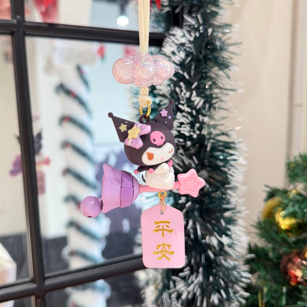 Sanrio Kuromi‌ Car Hanging Orn - đánh giá và giá Car Accessories Hanging From Mirror