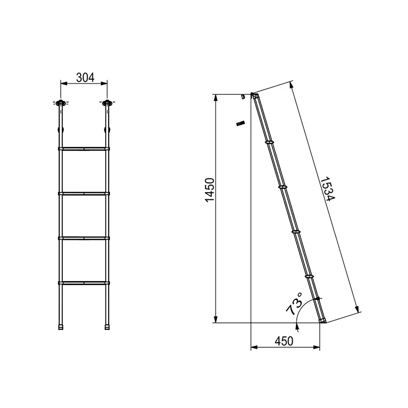 FORRV indoor ladder, step-by-s - đánh giá và giá Car Accessories Bunnings