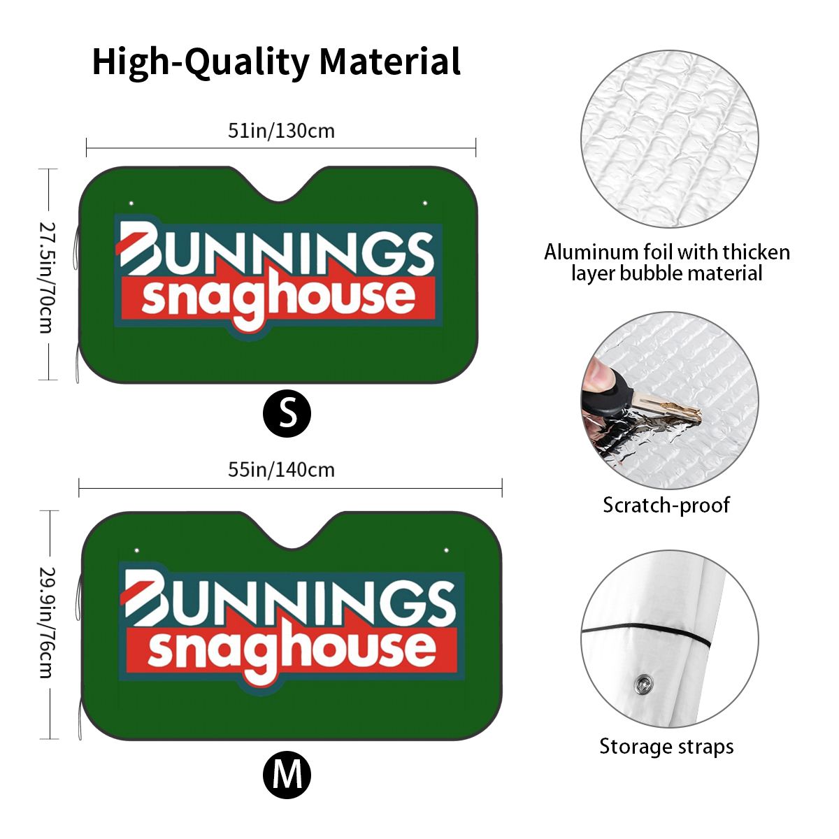 Bunnings Snaghouse 1 Sunshade  - đánh giá và giá Car Accessories Bunnings