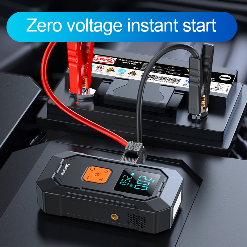 Car Jump Starter Air Pump Port - đánh giá và giá Portable Jump Starter