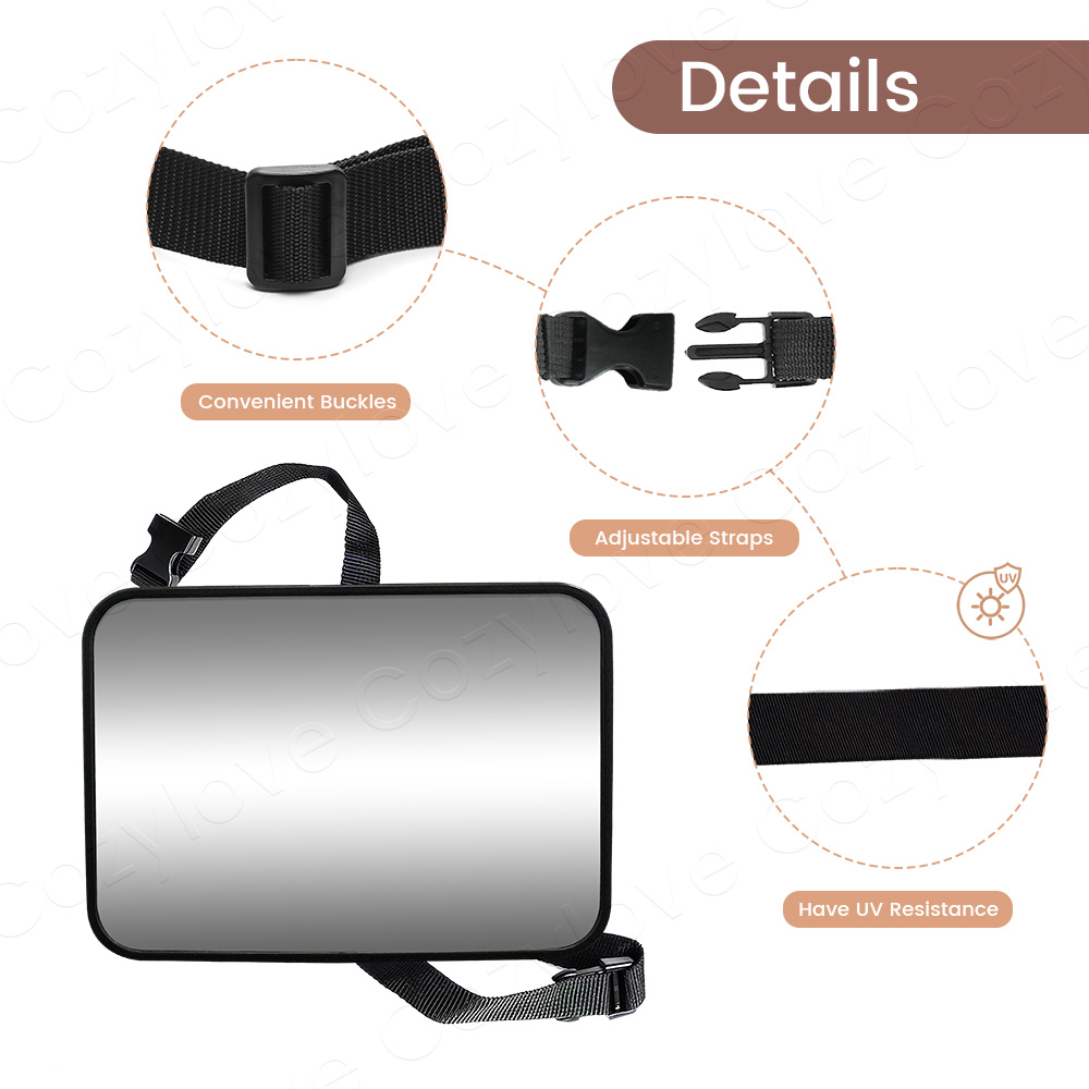 Universal Baby Car Mirror | Wi - đánh giá và giá Car Blind Spot Mirror