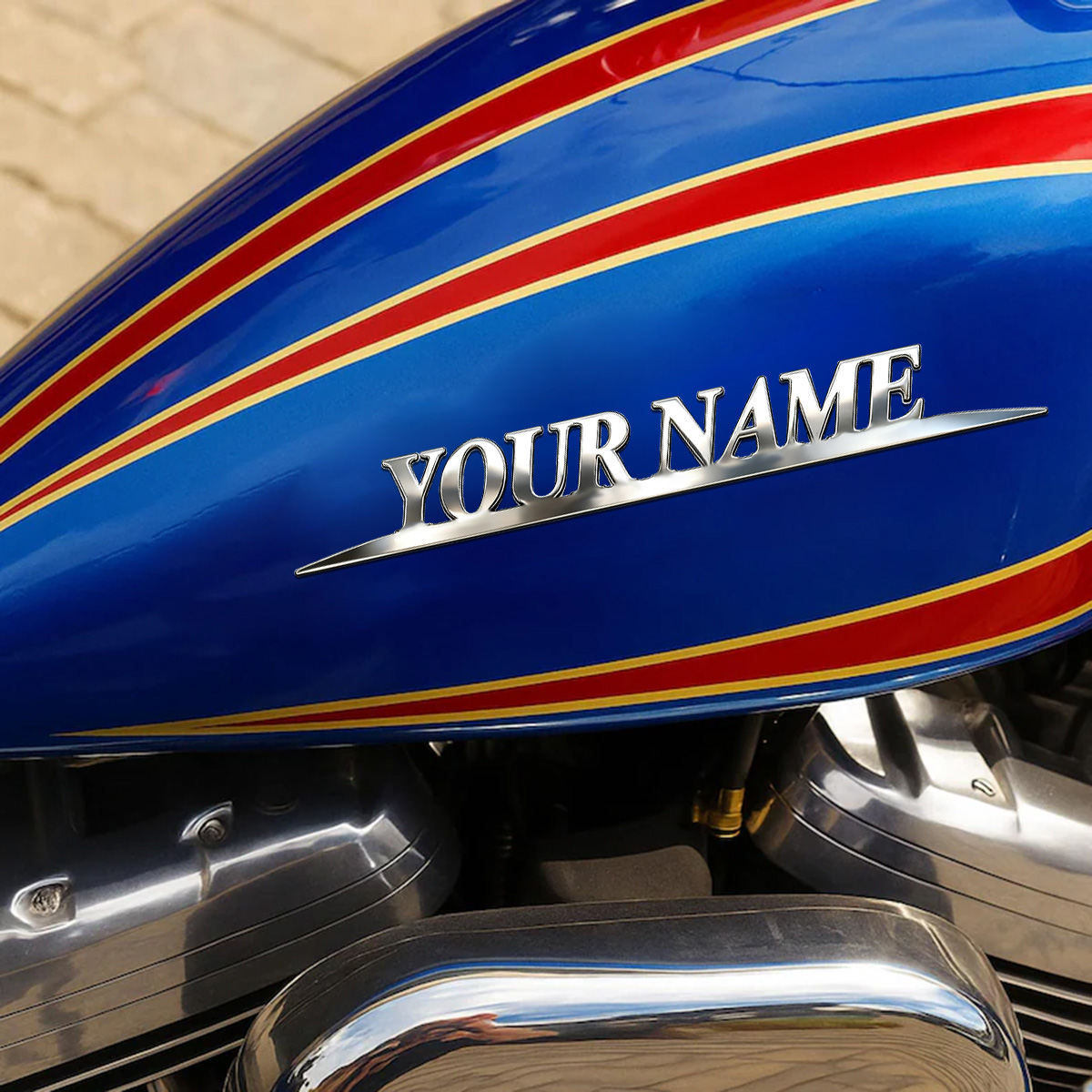Metal Trendy YOUR NAME Sticker - đánh giá và giá Car Accessories Name