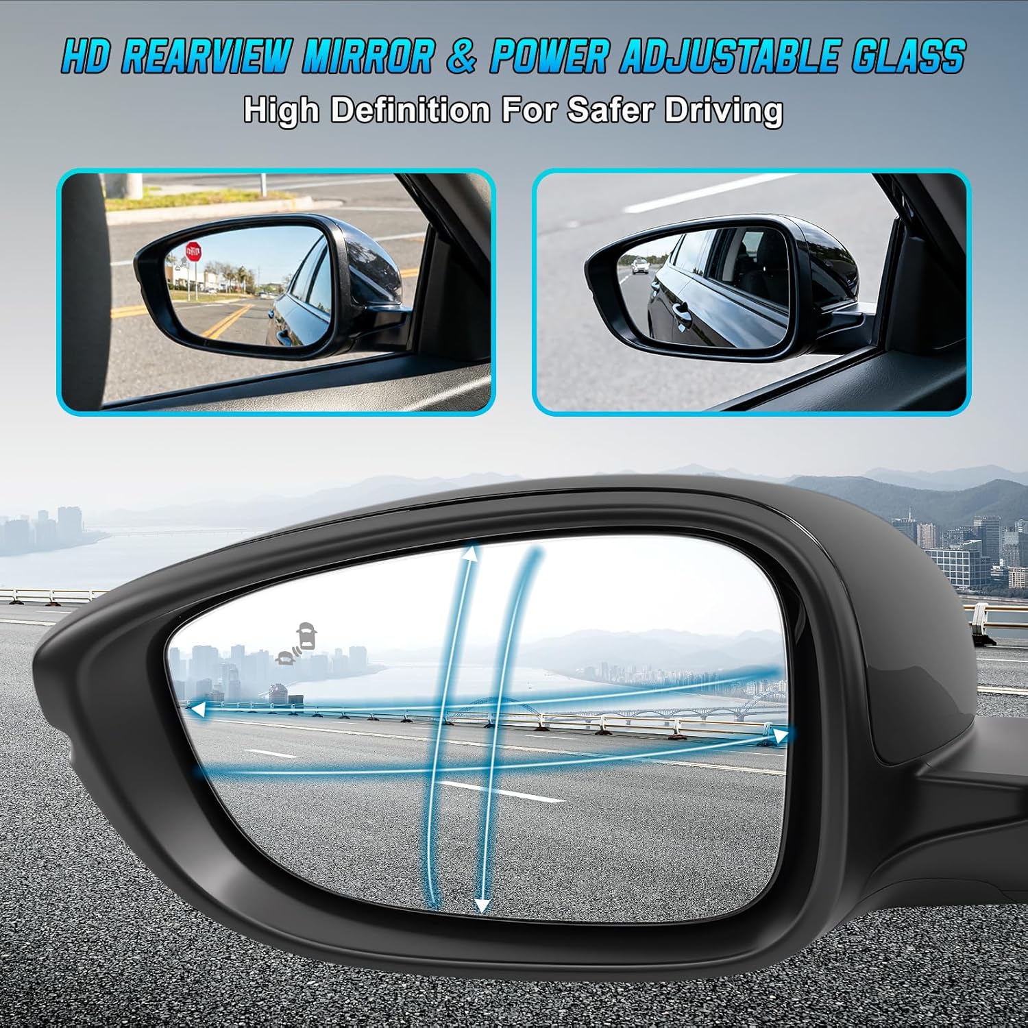 Left Car Rearview Mirror For 2 - đánh giá và giá Car Blind Spot Mirror