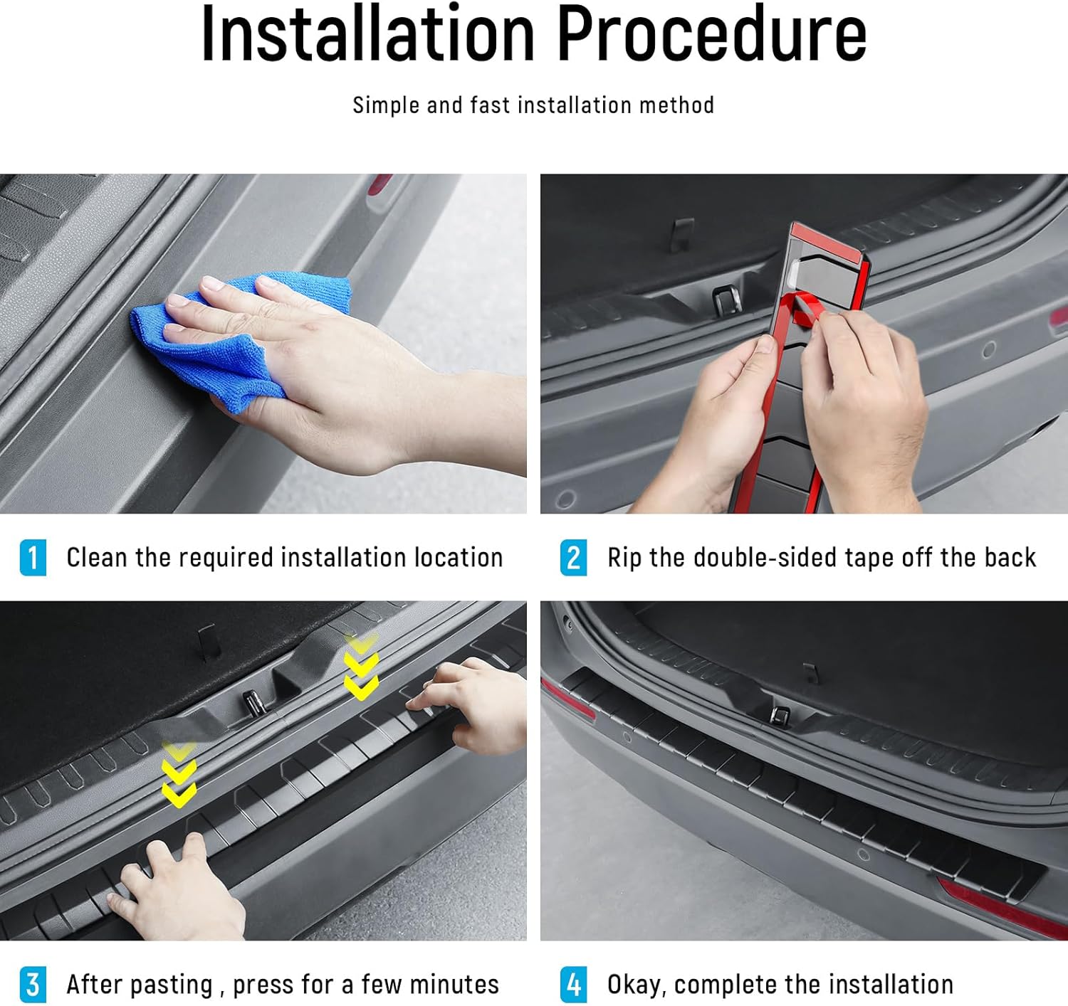 2PCS Inner And Outer Protector - đánh giá và giá Bumper Guard Protector