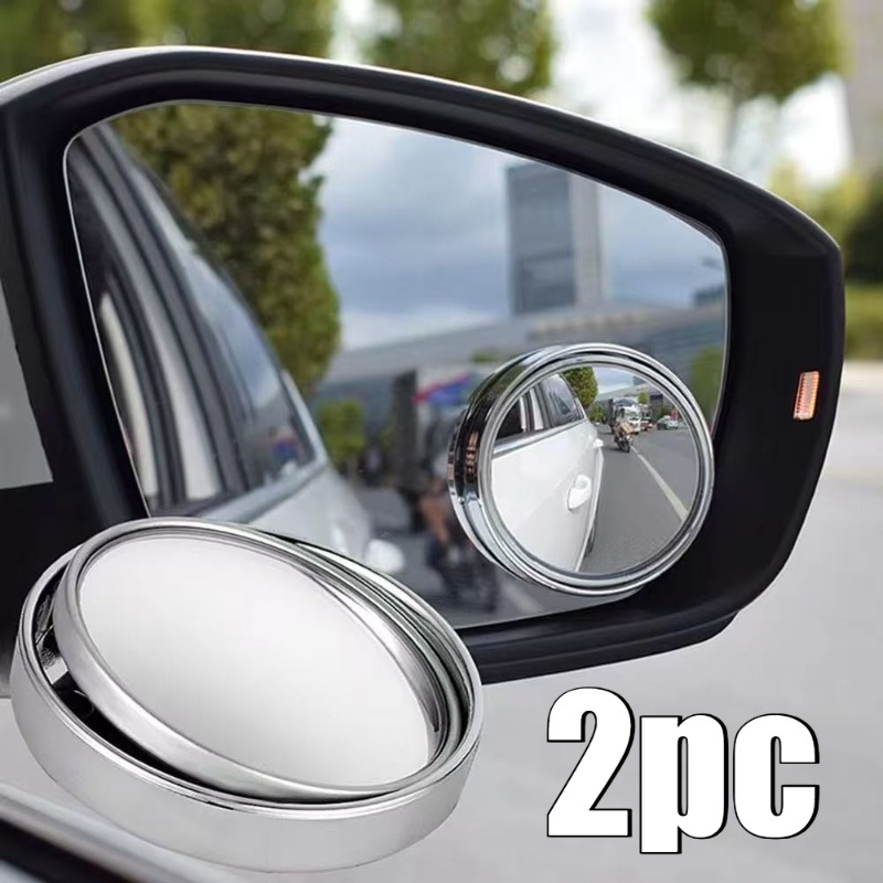 2Pcs Round Frame Convex Blind  - đánh giá và giá Car Blind Spot Mirror