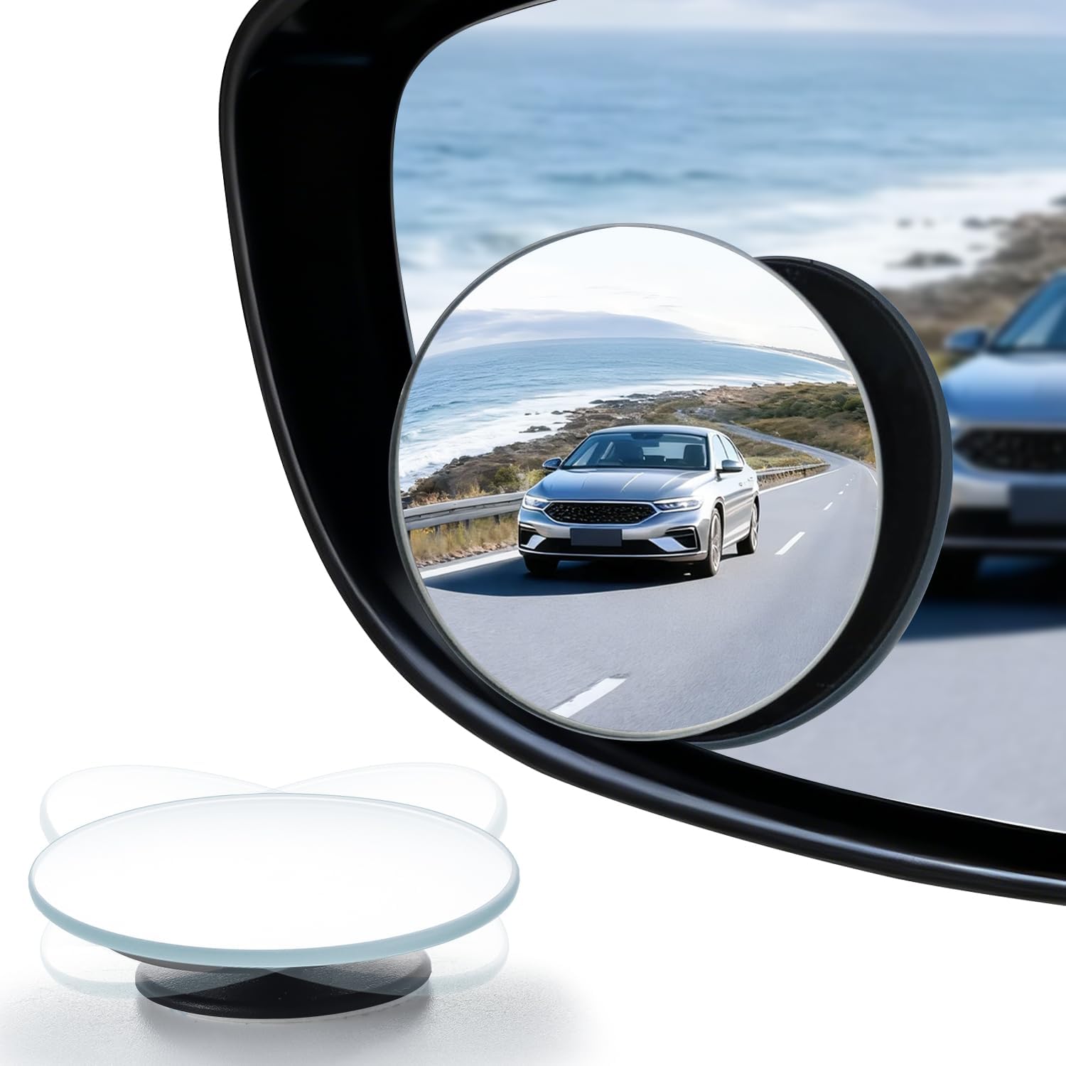 Blind Spot Mirror, Round HD Gl - đánh giá và giá Car Blind Spot Mirror