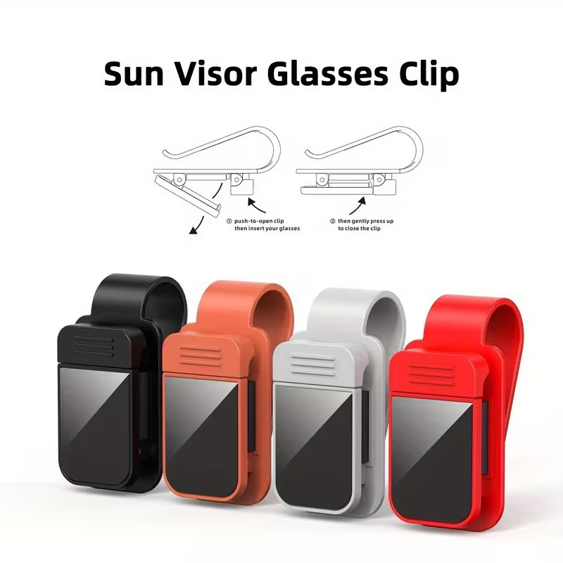Sun Visor Sunglasses Holder fo - đánh giá và giá Car Accessories Interior