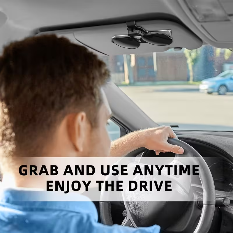 Sun Visor Sunglasses Holder fo - đánh giá và giá Car Accessories Interior