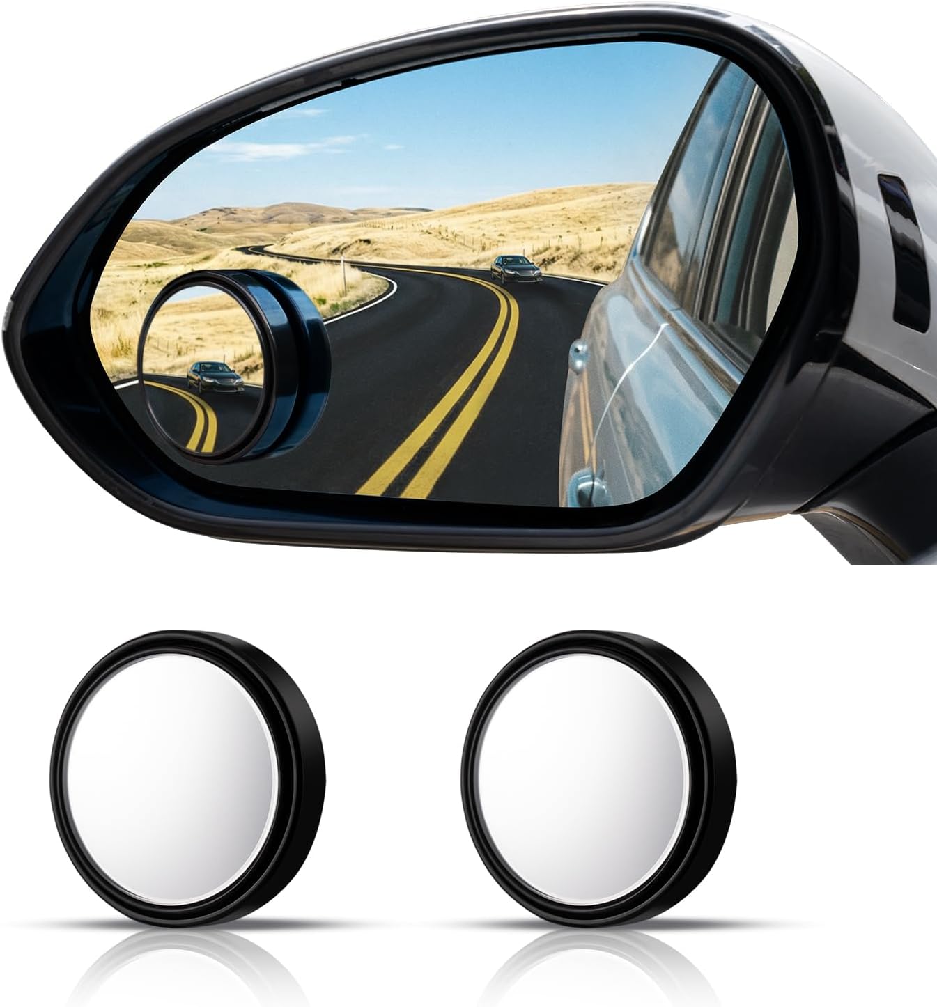 WildAuto Round Blind Spot Mirr - đánh giá và giá Car Blind Spot Mirror