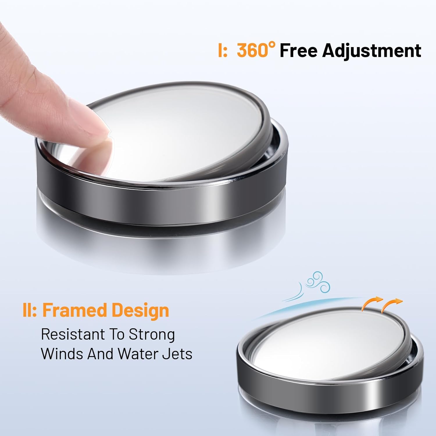 WildAuto Round Blind Spot Mirr - đánh giá và giá Car Blind Spot Mirror