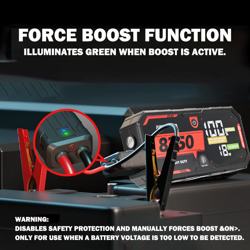 8250A 12V Car Jump Starter Por - đánh giá và giá Portable Jump Starter