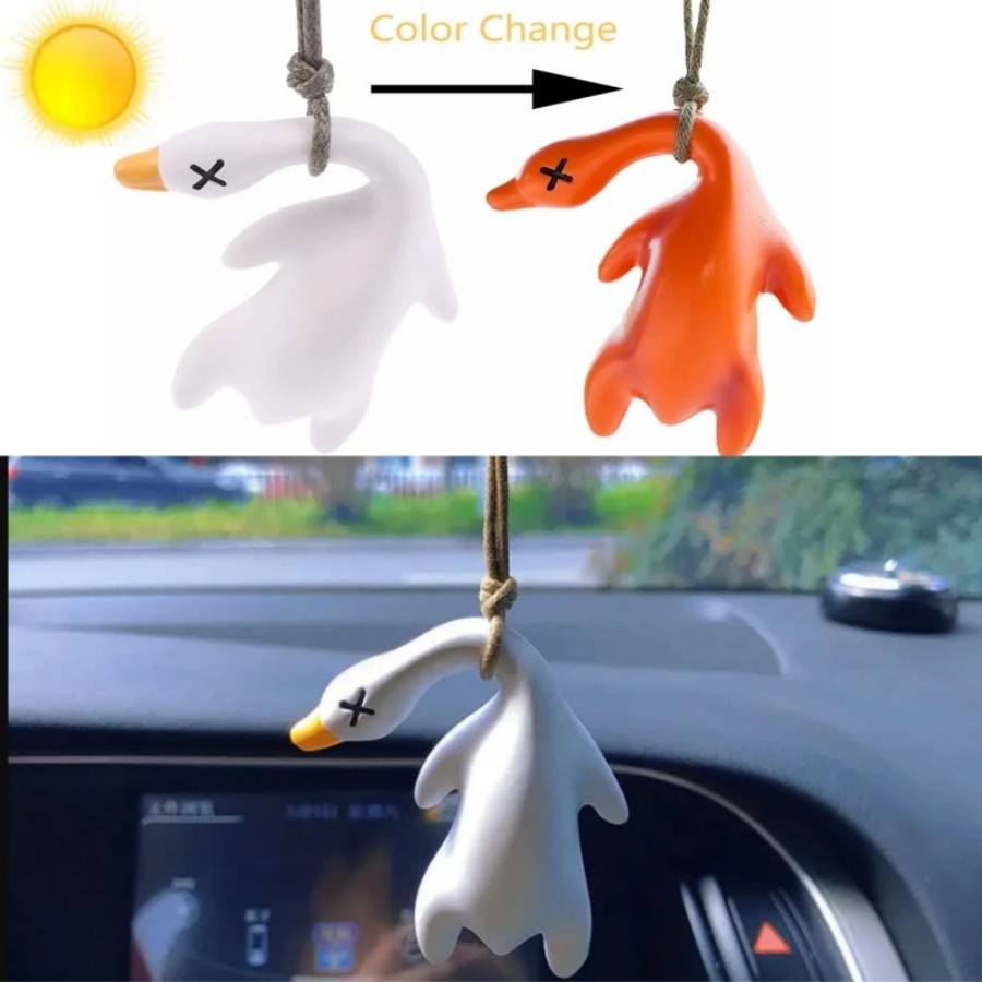Color Change Duck Car Ornament - đánh giá và giá Car Blind Spot Mirror