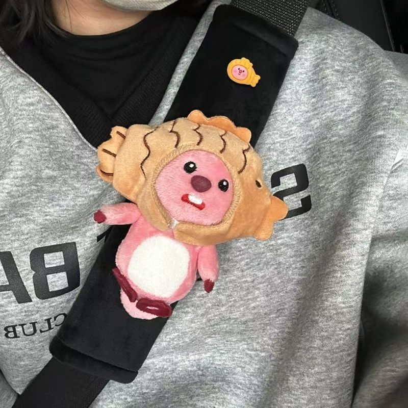 Car Seat Belt Decoration Plush - đánh giá và giá Car Accessories Girl