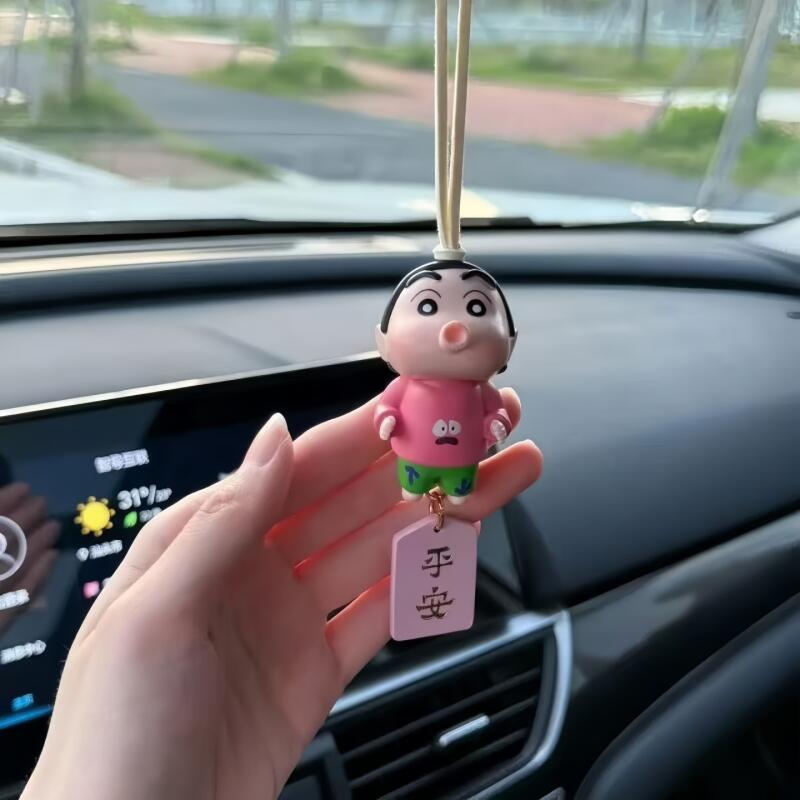 Kawaii Crayon Shin Chan Car Re - đánh giá và giá Car Accessories Hanging From Mirror